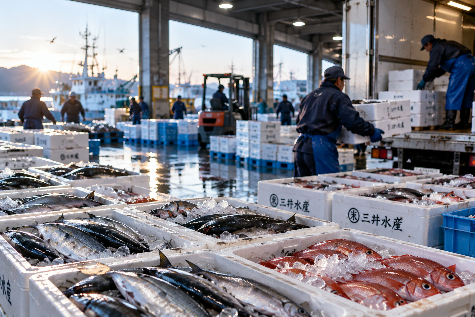 水産物の卸売・販売